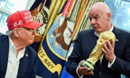 Donald Trump y Gianni Infantino se reunieron en Estados Unidos para analizar los preparativos del Mundial 2026 y la situación de Irán. Donald Trump y Gianni Infantino se reunieron en Estados Unidos para analizar los preparativos del Mundial 2026 y la situación de Irán.
