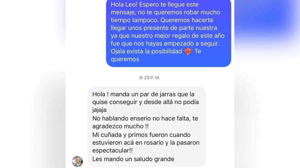 Así fue la conversación con la que se inició todo. Así fue la conversación con la que se inició todo.