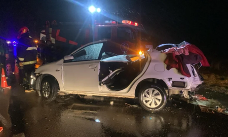 accidente fatal: tres vehiculos colisionaron en la ruta y al menos una mujer perdio la vida accidente fatal: tres vehiculos colisionaron en la ruta y al menos una mujer perdio la vida