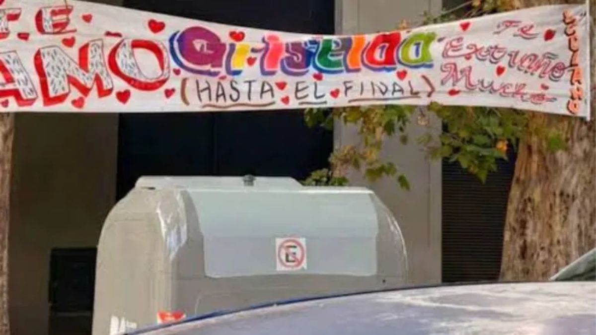 El pasacalles que Luciano Castro le dedic&oacute; a Griselda Siciliani.