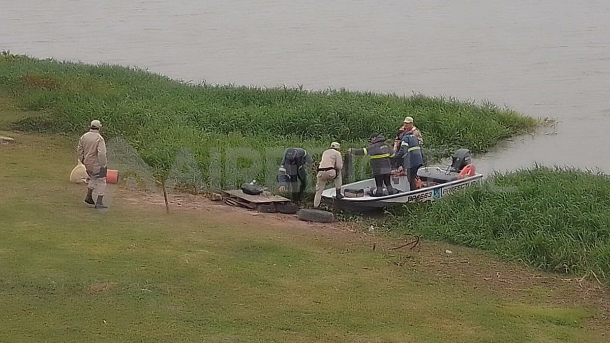 Hallaron el cuerpo del hombre desaparecido tras el vuelco de la lancha en Coronda