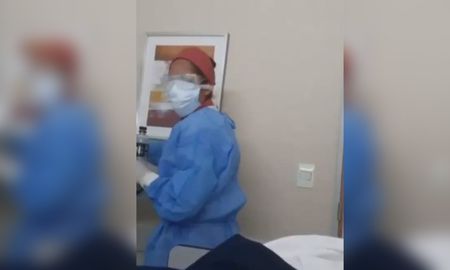 El video que grabó el paciente afectado por coronavirus. El video que grabó el paciente afectado por coronavirus.