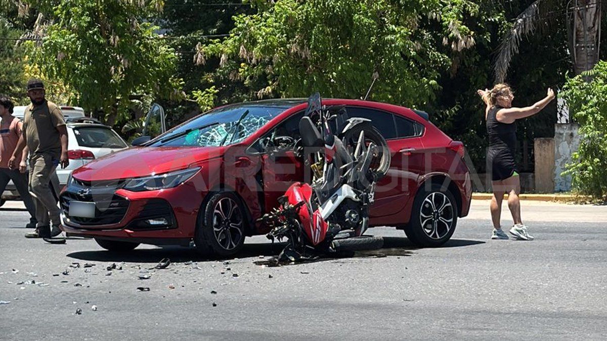 El accidente se produjo en el kilómetro 2