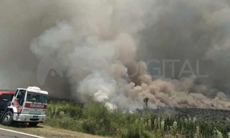 Policía de Seguridad Vial dispuso montar un operativo de balizamiento y reducción de vehículos del lado Sur debido a la escasa visibilidad a consecuencias de la gran cantidad de humo sobre la ruta 1. Policía de Seguridad Vial dispuso montar un operativo de balizamiento y reducción de vehículos del lado Sur debido a la escasa visibilidad a consecuencias de la gran cantidad de humo sobre la ruta 1.