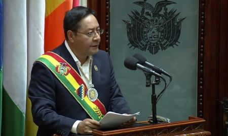 Este domingo Luis Arce asumió formalmente su cargo de presidente de Bolivia al prestar su juramento de rigor ante la Asamblea Legislativa Plurinacional.