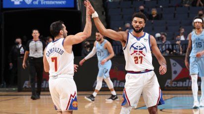 NBA: partido discreto de Facundo Campazzo en el triunfo de Denver Nuggets ante Atlanta Hawks