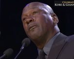 la emotiva despedida de michael jordan en el funeral de kobe bryant
