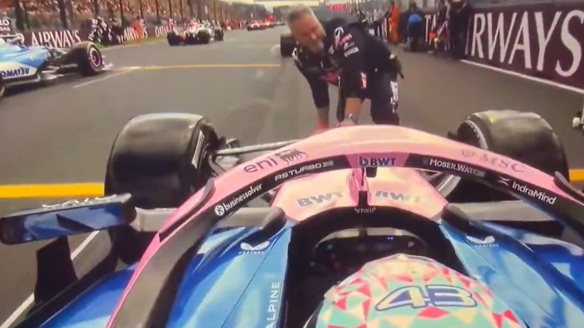 Un movimiento de un integrante del equipo en la grilla