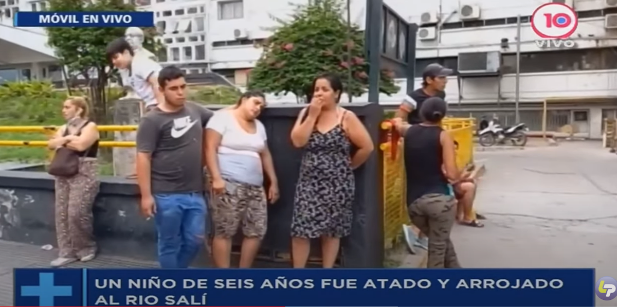 La familia de Lisandro asegura que fue un chico de 14 años, vecino de la zona, quien lo habría arrojado al agua.