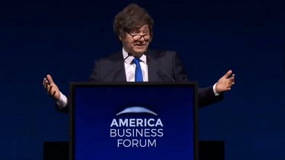 Javier Milei pidió un 