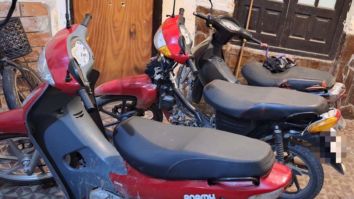 Tres motos secuestradas y cuatro detenidos tras amenazar a vecinos de barrio Punta Norte en Santa Fe.
