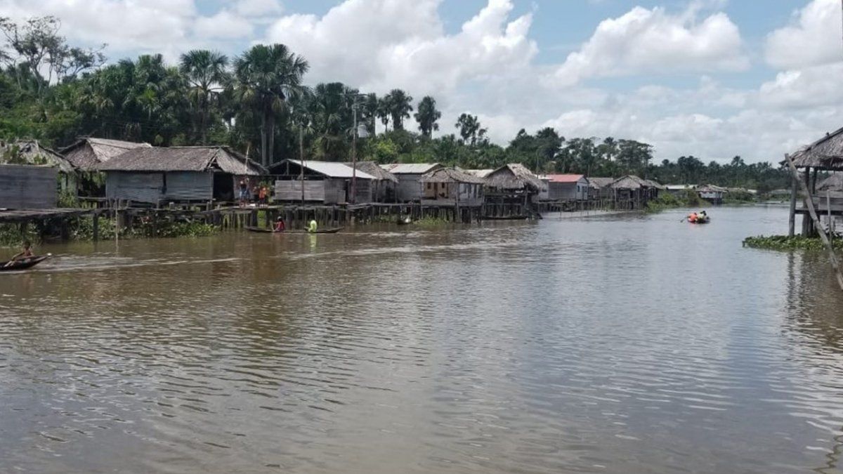 La ciudad de los Waraos en pleno Delta de lo Orinoco