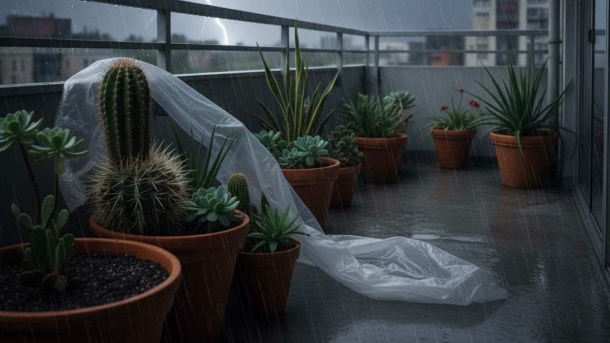 La planta que tenés que sacar del balcón cuando está lloviendo.