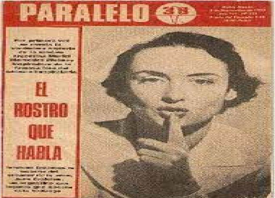 La foto fue tomada en 1953 cuando nunca imaginó que su rostro lo conociera medio mundo.