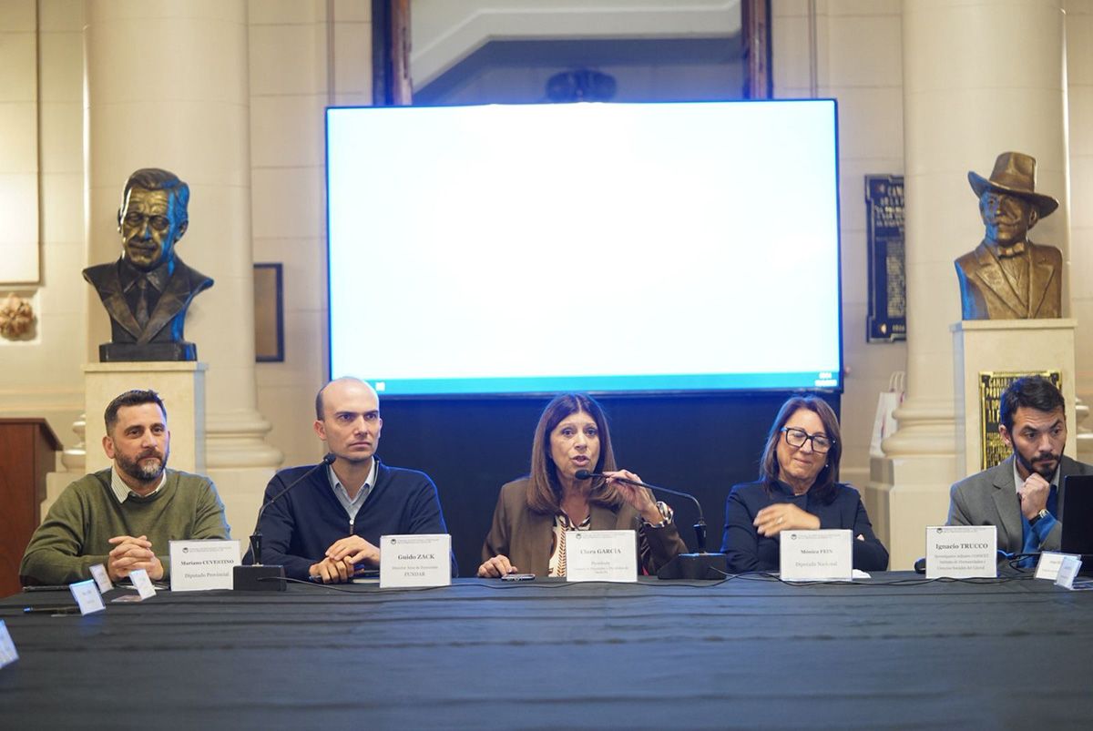 Los diputados Clara García y Mariano Cuvertino encabezaron una jornada de debate sobre las instituciones económicas del país con una mirada federal.