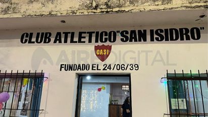 Histórico: Club Atlético San Isidro reabre sus puertas en Candioti Norte