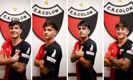 Colón apuesta al futuro: cuatro juveniles firmaron su primer contrato profesional Colón apuesta al futuro: cuatro juveniles firmaron su primer contrato profesional