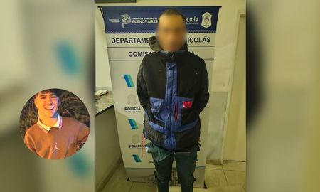 A. H., el principal sospechoso del brutal crimen de Benjamín Scerra en la localidad santafesina de Capitán Bermúdez, fue detenido este sábado A. H., el principal sospechoso del brutal crimen de Benjamín Scerra en la localidad santafesina de Capitán Bermúdez, fue detenido este sábado