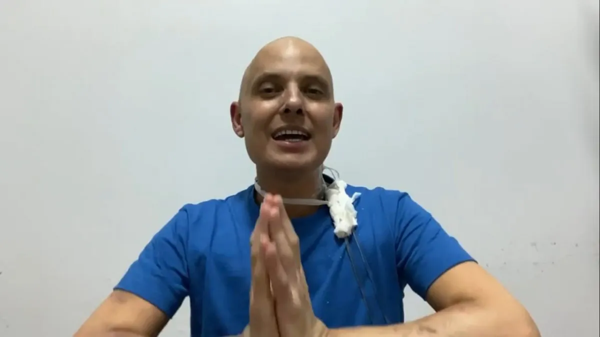 El emotivo mensaje de Lío Pecoraro luego de salir del infierno