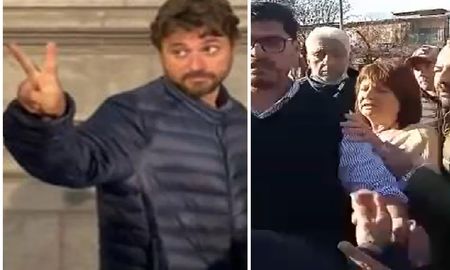 Así escracharon a Ginés González García en un avión y a Juan Grabois en el Congreso Así escracharon a Ginés González García en un avión y a Juan Grabois en el Congreso