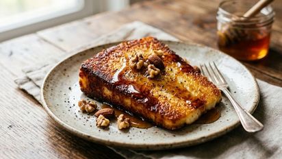 Qué es el queso dorado con miel y cómo se hace en 5 minutos