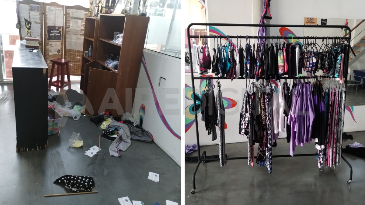 Provocaron desorden en la Escuela de Ritmos y robaron Provocaron desorden en la Escuela de Ritmos y robaron 