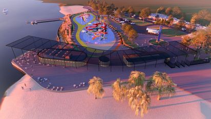 Parque Acuático: cómo será la nueva atracción turística en la Costanera de Rosario