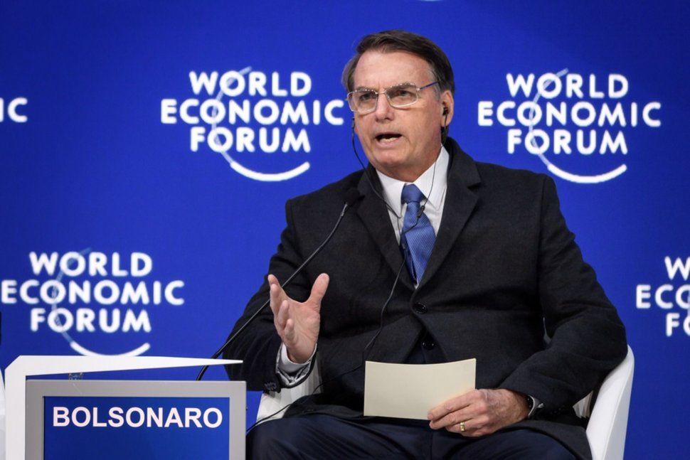 Bolsonaro en Davos: “La izquierda no prevalecerá en la región”