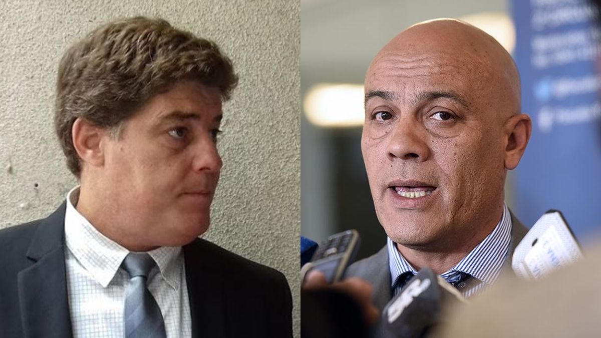 Mauro Blanco (izq.) y Gustavo Ponce Asahad (der.) enfrentan procesos ante la Asamblea Legislativa de Santa Fe.
