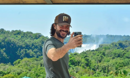 El Profesor visitó Misiones antes de volver a La Casa de Papel El Profesor visitó Misiones antes de volver a La Casa de Papel
