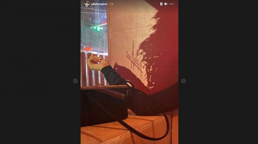 Jake Bongiovi hizo una publicación en sus historias de Instagram
