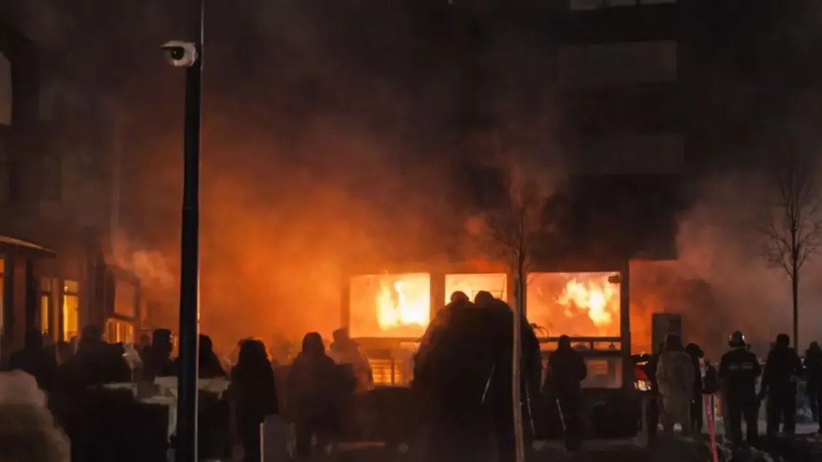 El arranque del Año Nuevo en Crans-Montana
