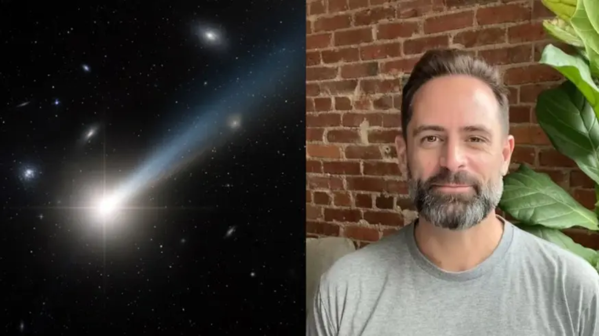 El científico Lucas Paganini aportó datos sobre la naturaleza del cometa.