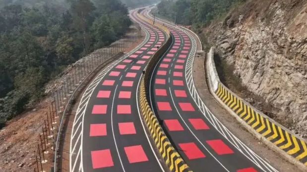 La primera ruta roja del mundo.
