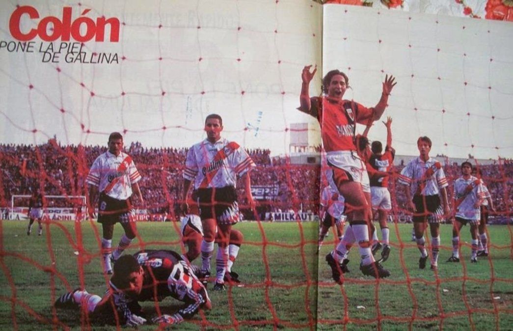 Colón bailó a River en el Clausura ´97