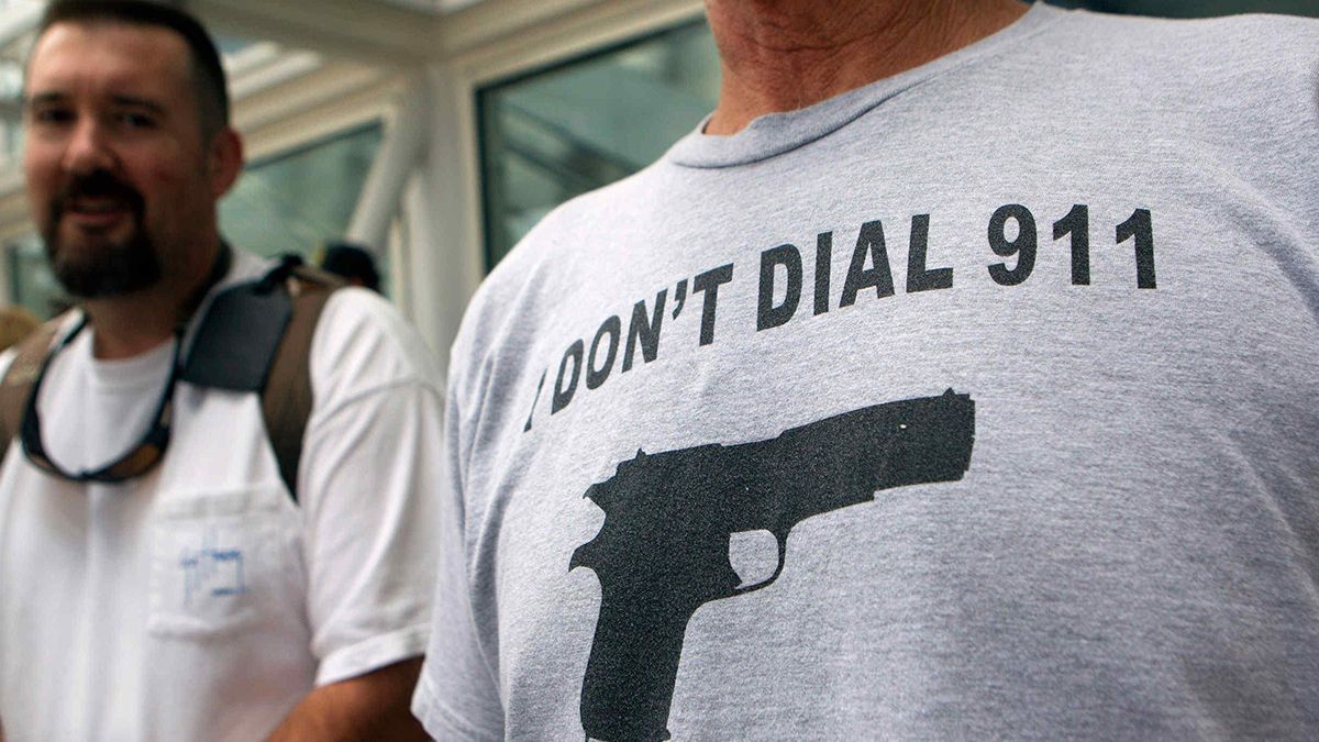 La Sociedad Nacional del Rifle es una de las principales organizaciones que apoyan al Partido Republicano.