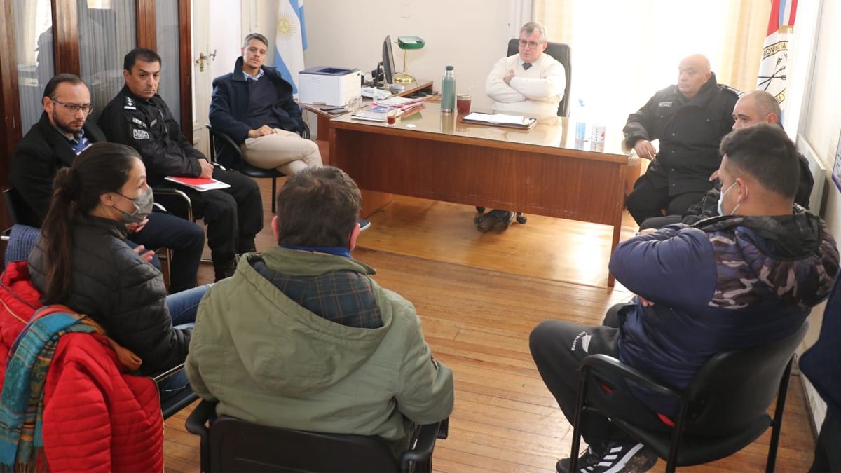 La reunión se llevó a cabo este martes en la sede del Ministerio de Seguridad de Santa Fe.