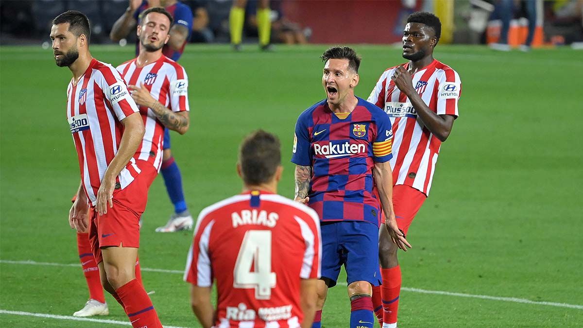 Messi marc&oacute; su gol 700&nbsp;al convertir en un penal.&nbsp;