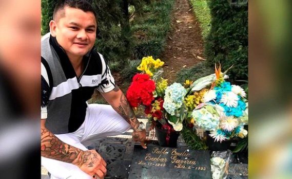 Nueva foto polémica del “Chino” Maidana vinculada a Pablo Escobar