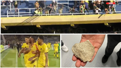 Debutó Rosario Central en la Copa Libertadores y hubo graves incidentes con Peñarol