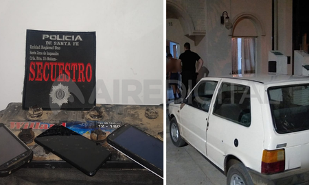 Tras una persecución que comenzó en Recreo, la policía detuvo a tres jóvenes en Nelson. Tras una persecución que comenzó en Recreo, la policía detuvo a tres jóvenes en Nelson.