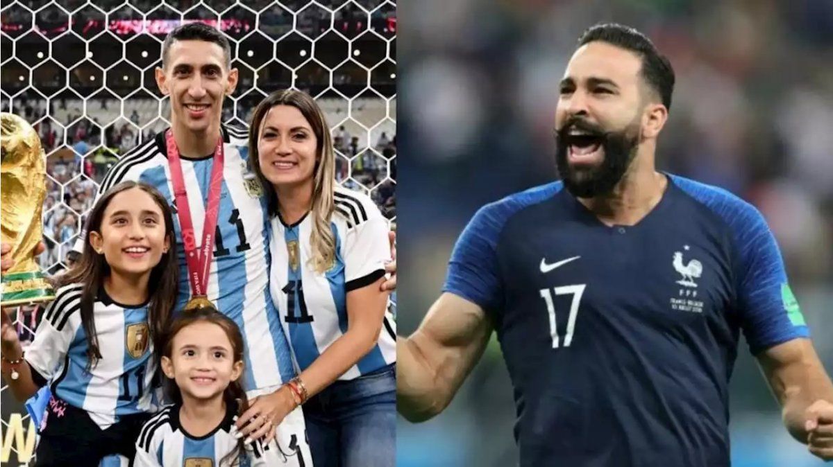 Jorgelina Cardoso fulminó a Adil Rami quien trato de llorón a Ángel Di María: Te puede enseñar...