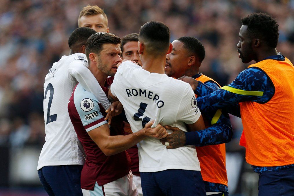 Tottenham, con el Cuti Romero y Giovanni Lo Celso, cayó ante West Ham