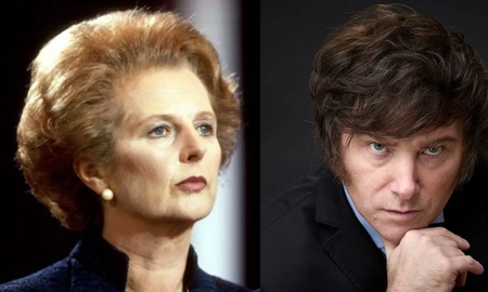 Las declaraciones sobre Malvinas que Milei buscó tapar en el debate: su admiración por Thatcher Las declaraciones sobre Malvinas que Milei buscó tapar en el debate: su admiración por Thatcher