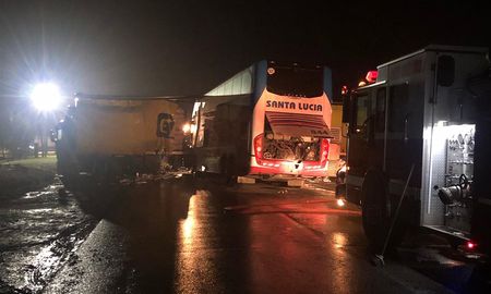 Aire de Santa Fe | Choque Camión Colectivo Ruta 11 Nelson 2
