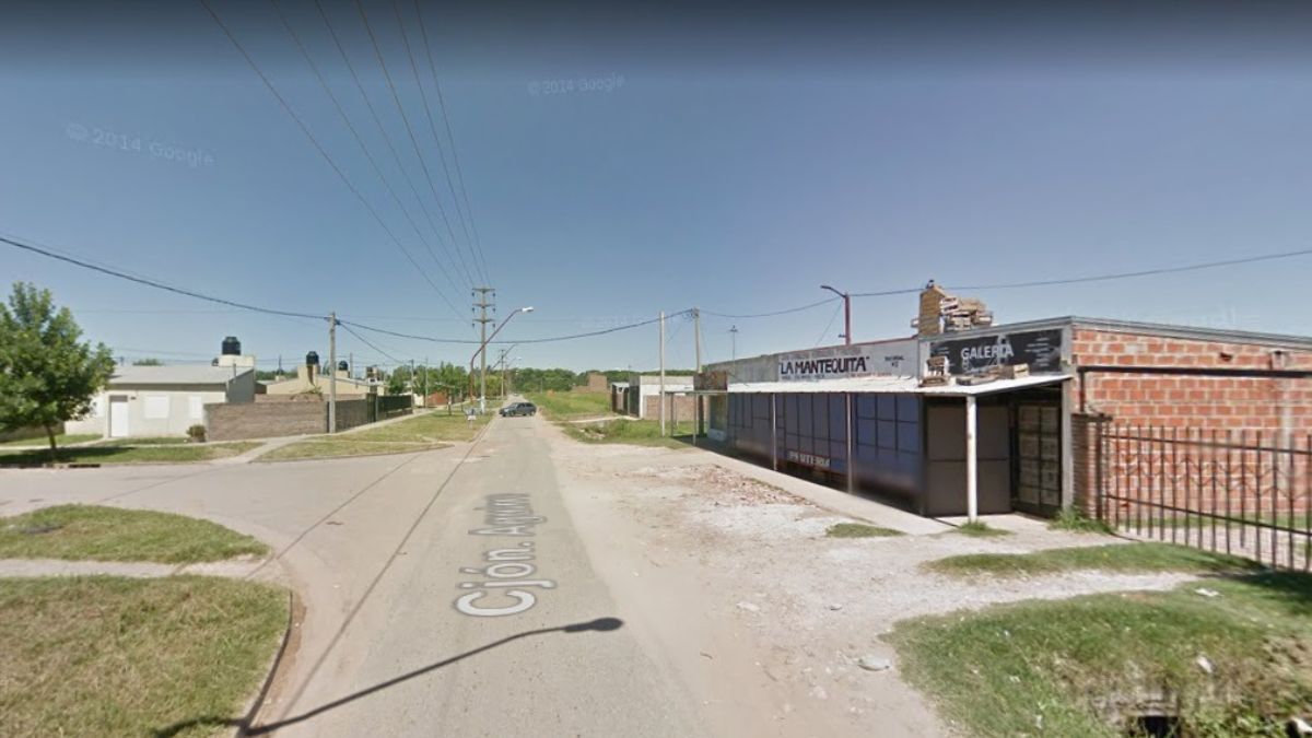 Callejón Aguirre 4600. Aquí intentaron asaltar a la mujer de 40 años