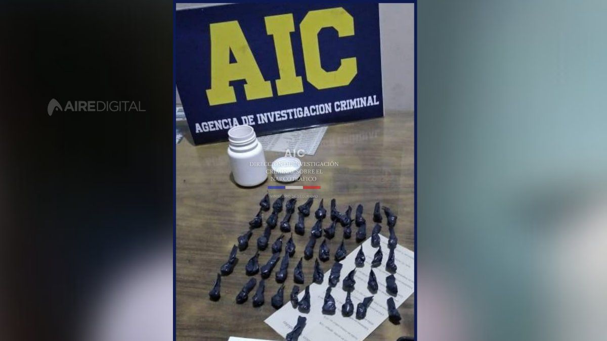 Al joven detenido le secuestraron 51 envoltorios de cocaína.