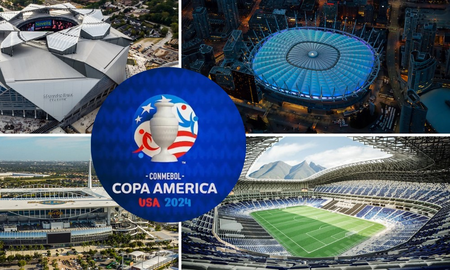 Conmebol trabaja en el tema de las sedes de la Copa América 2024. Conmebol trabaja en el tema de las sedes de la Copa América 2024.