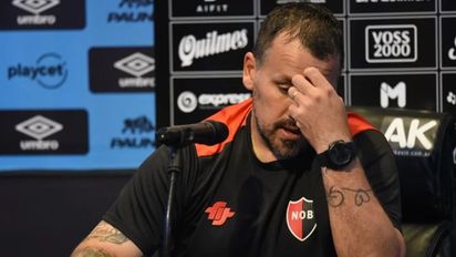 ¿Renuncia? Cristian Fabbiani dio la cara tras la caída 5 a 0 contra Boca y habló sobre su futuro: 