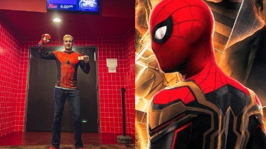 Un fanático vio Spiderman No Way Home 205 veces